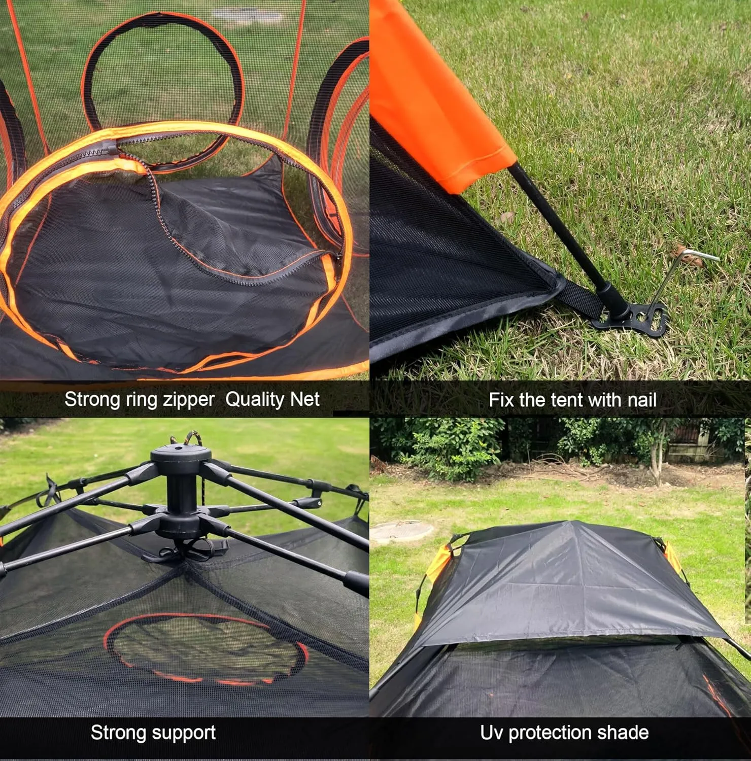 4 in 1 Pet Cat and Dog Tunnel Tent Foldable Pet Tent Outdoor Pop Up Pet Playpen Cage Fences House (Styles 4)