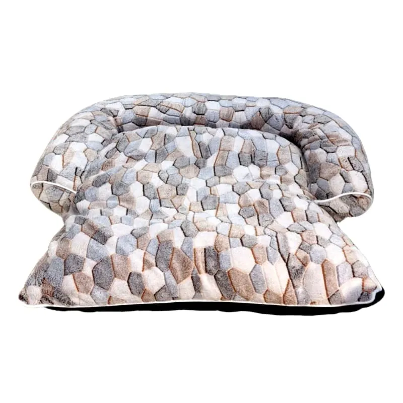 ACE PET Scandinavian Furry Empress Dog Bed