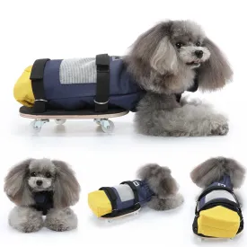 AnniePaw Dog Drag Bag for Paralyzed Pets Wheelchair Alternative Protects Chest