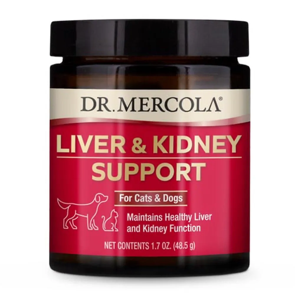 Bark & Whiskers Detox Support (Dr. Mercola Liver & Kidney Support) Pet Supplement 1.8oz