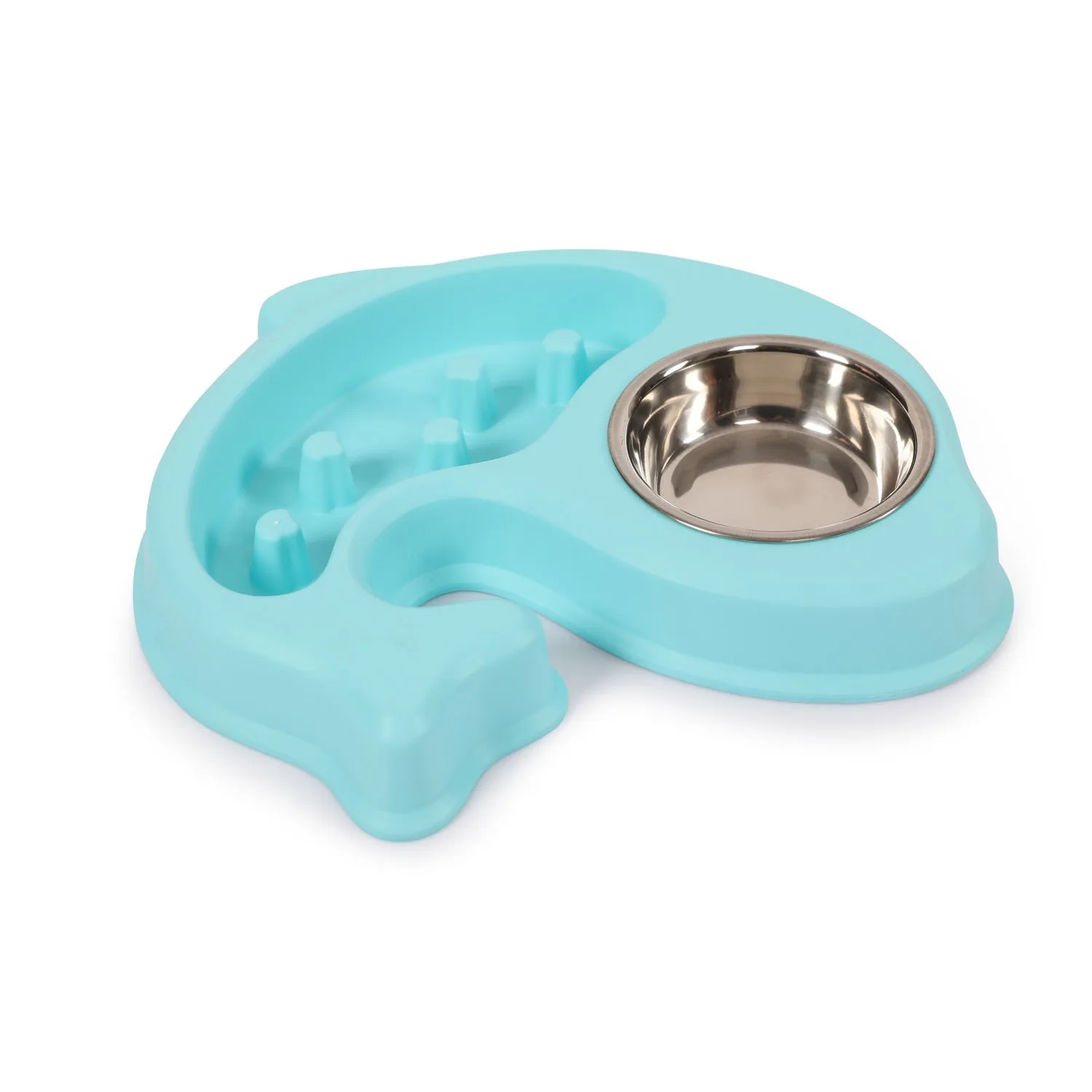 Dear Pet Fish Shaped Feeder for Dogs & Cats