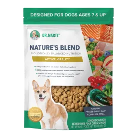 DR. MARTY Nature’s Blend Active Vitality Freeze Dried Raw Senior Dog Food
