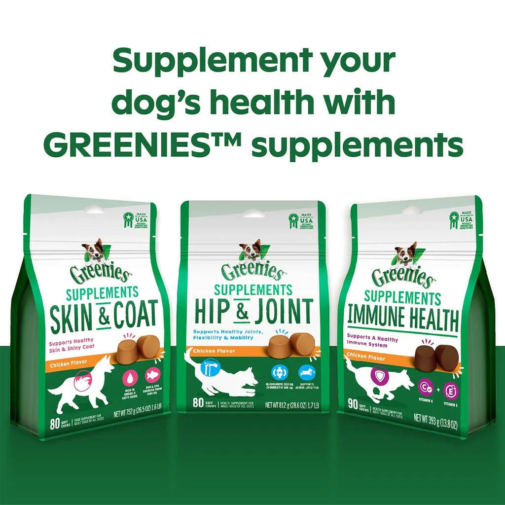 Greenies Hip & Joint Chicken Flavor Supplements for Dogs (30 ct)