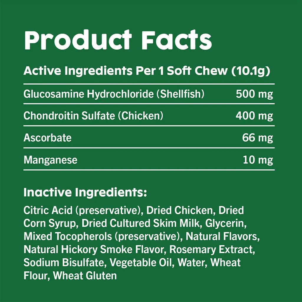 Greenies Hip & Joint Chicken Flavor Supplements for Dogs (30 ct)