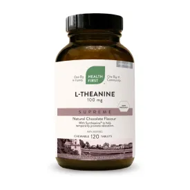 Health First L-Theanine Supreme 120 Chewable Tablets