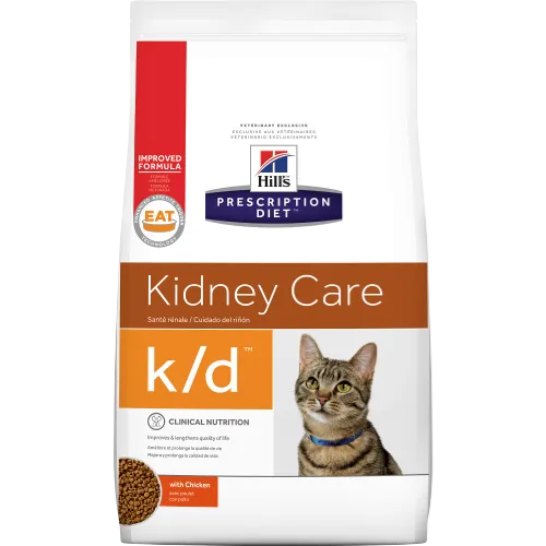Hills Prescription Diet K/D Chicken Dry Cat Food