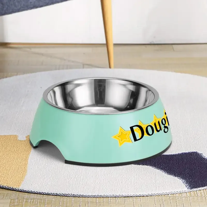 Iconic Pet Stainless Steel Bowl for Personalized Pet Meals