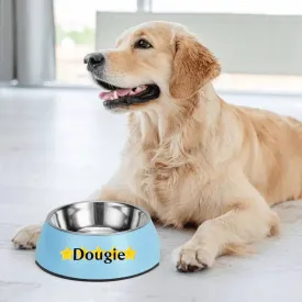 Iconic Pet Stainless Steel Bowl for Personalized Pet Meals