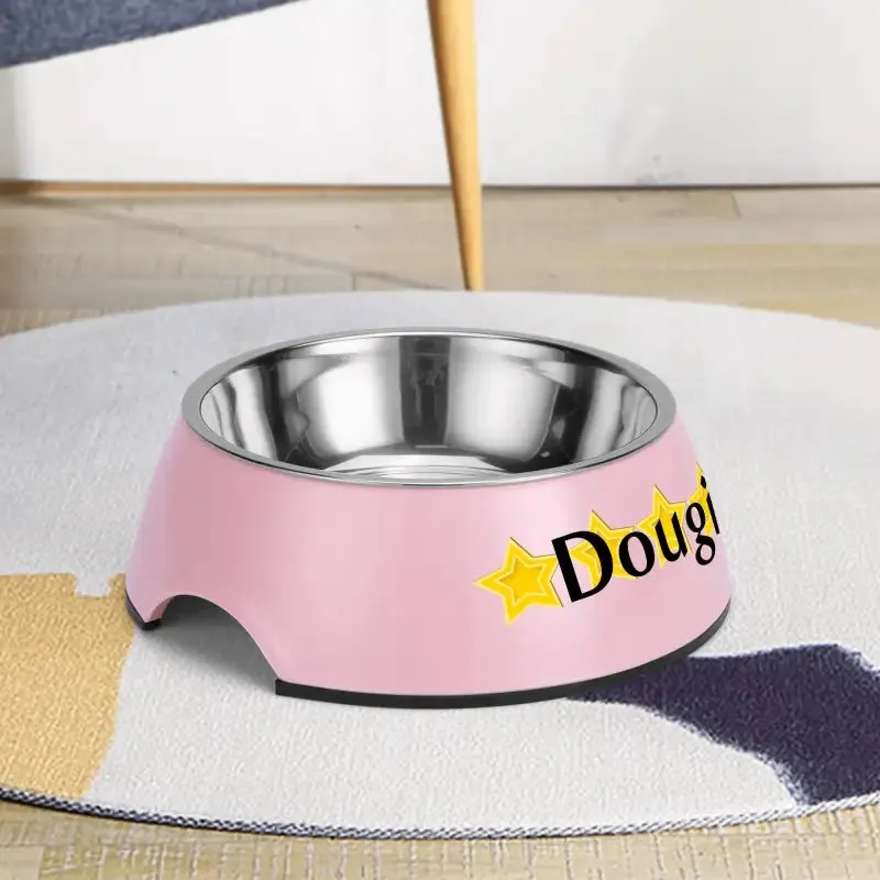 Iconic Pet Stainless Steel Bowl for Personalized Pet Meals