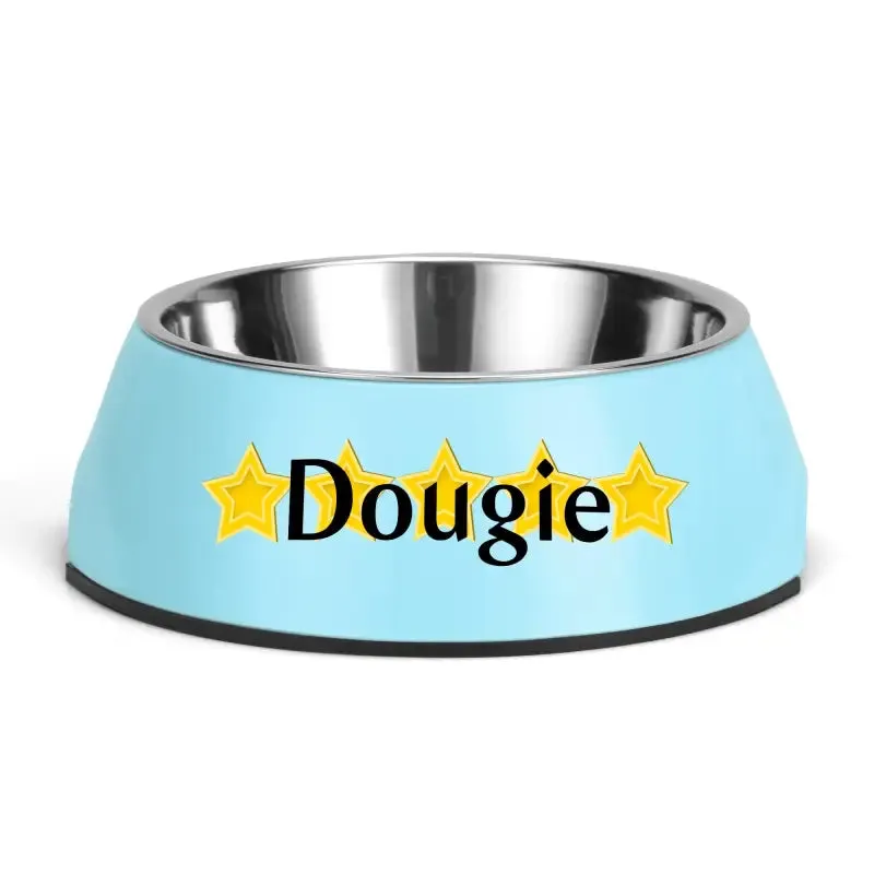 Iconic Pet Stainless Steel Bowl for Personalized Pet Meals