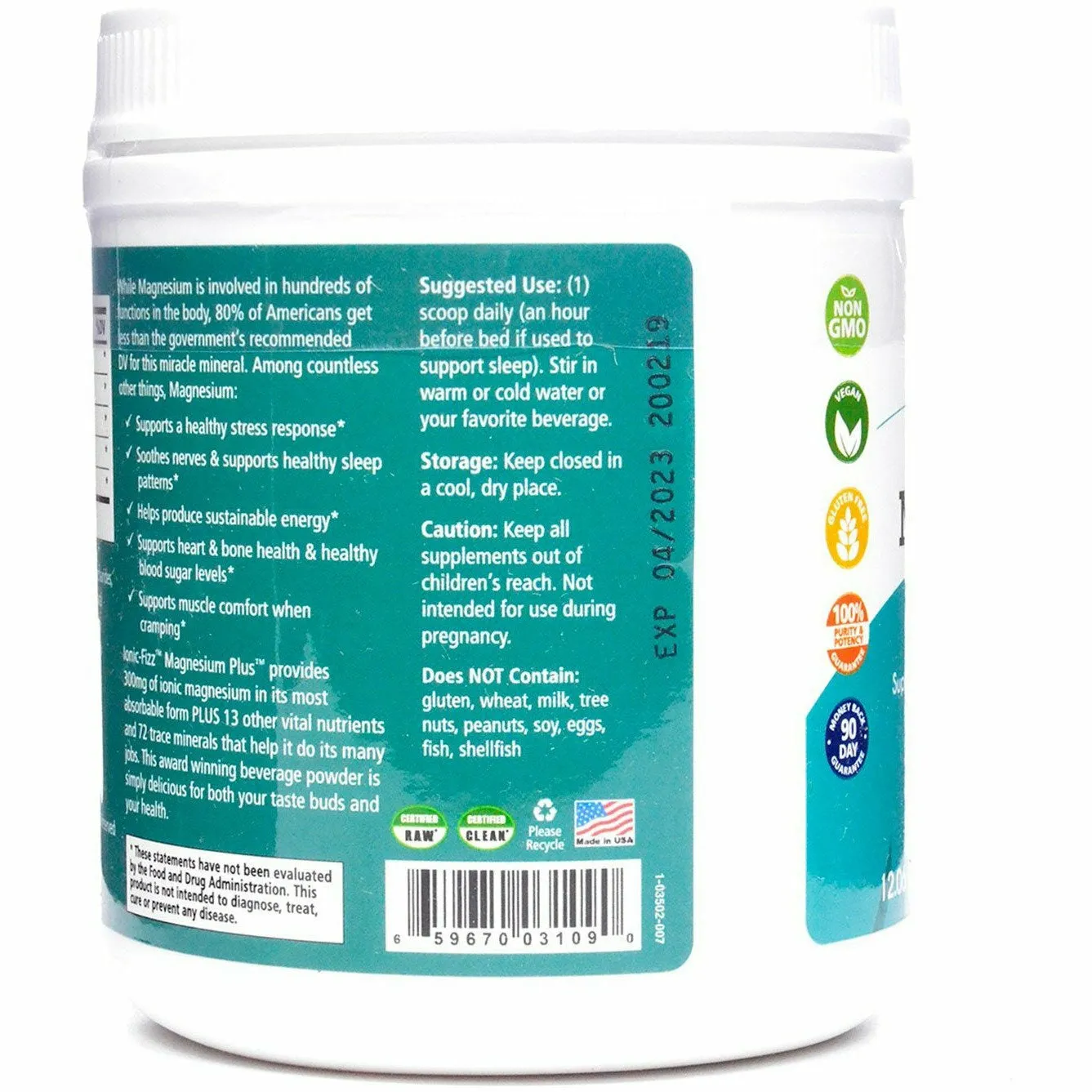 Ionic - Fizz Magnesium Plus Mixed Berry by Pure Essence