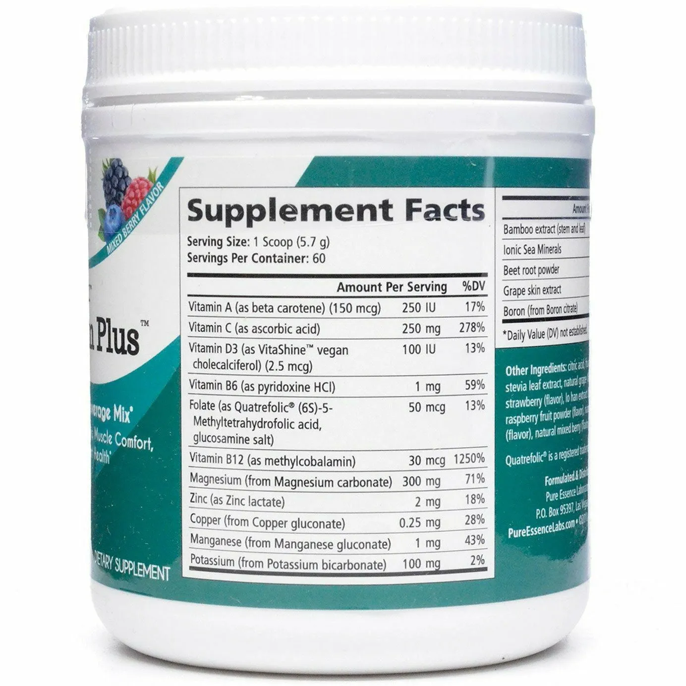 Ionic - Fizz Magnesium Plus Mixed Berry by Pure Essence