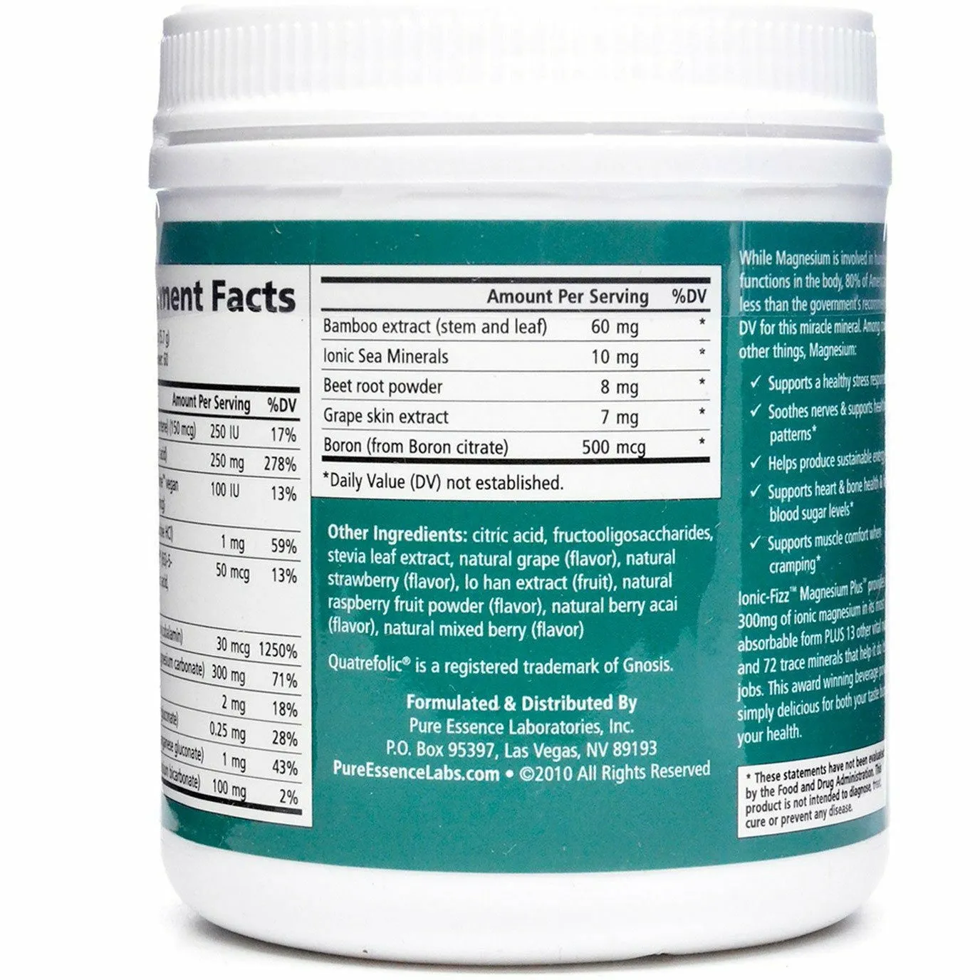 Ionic - Fizz Magnesium Plus Mixed Berry by Pure Essence