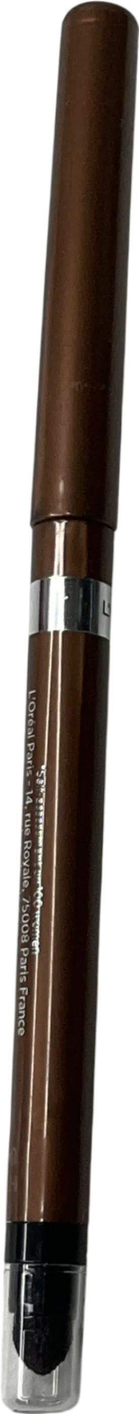 loreal Grip 36h Gel Automatic Eyeliner, Semi Permanent Brown One size