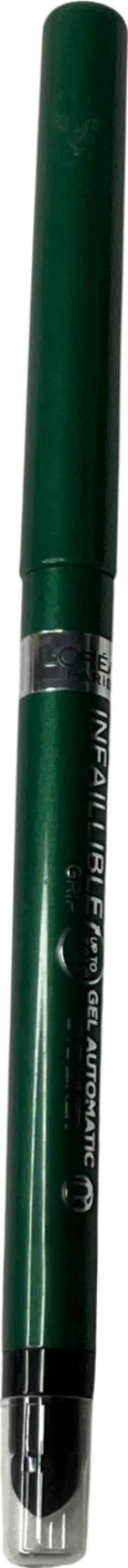loreal Grip 36h Gel Automatic Eyeliner, Semi Permanent Green One size