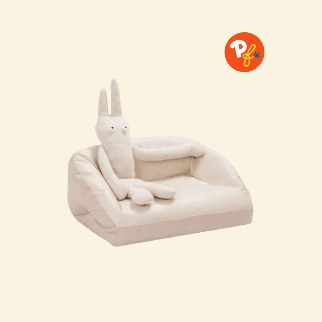 Mewoo - Bunny Buddy Bed