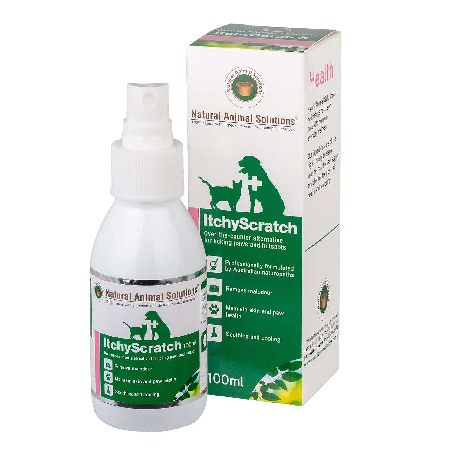 Natural Animal Solutions Itchy Scratch 100ml