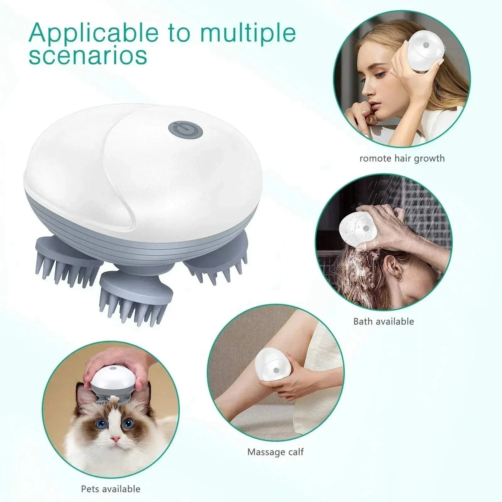 Purrfect Paws Electric Pet Massager – Relax & Revitalize