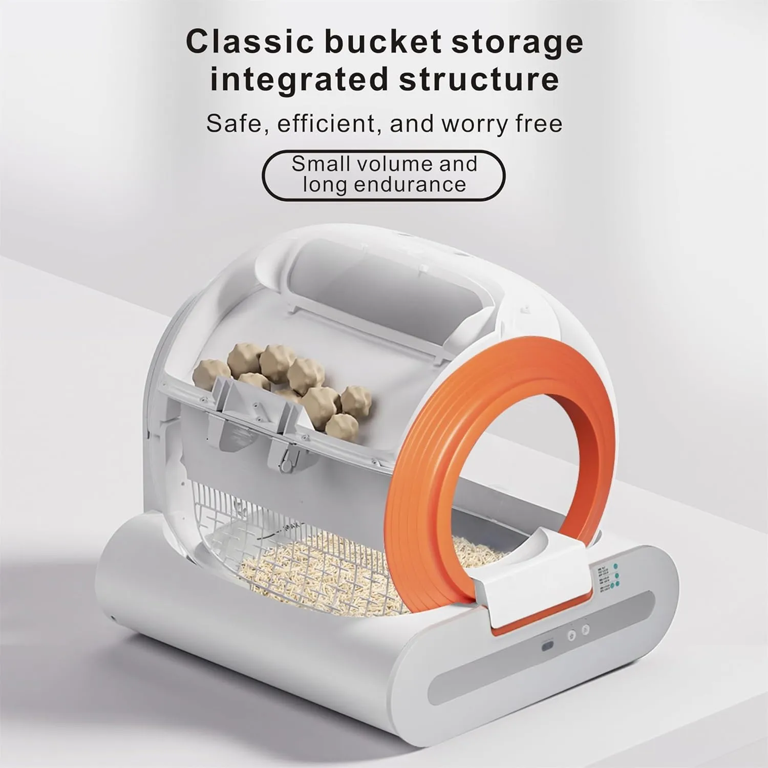 Smart Self-Cleaning Cat Litter Box  Automatic, Ultra-Quiet & APP-Controlled with Extra Large Capacity (65L 9L) & Superior Sealed Odor Control, Ideal for Multi-Cat Families