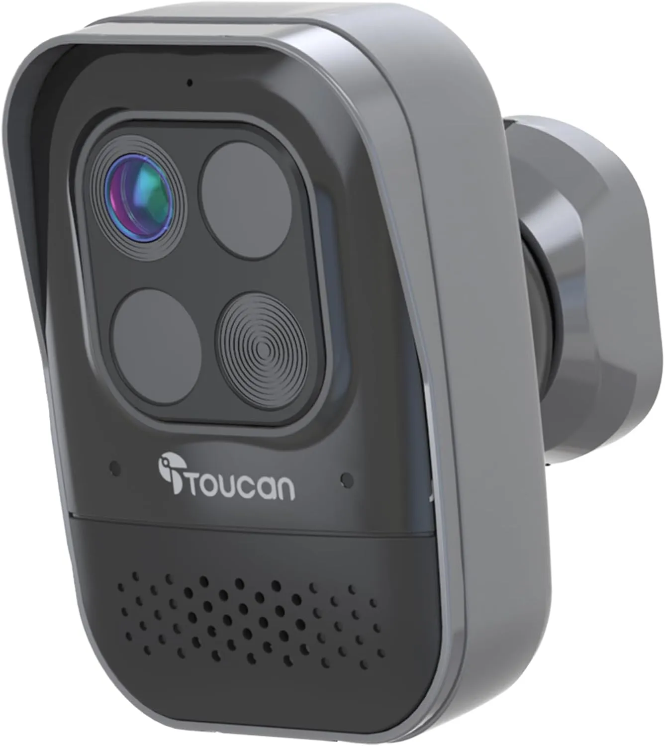 TOUCAN Wireless Outdoor Security Camera - 1080p HD, Night Vision, Motion Detection, Weatherproof, 2-Way Audio - Smart Home Surveillance System with App Control - Easy Installation 1 Pack