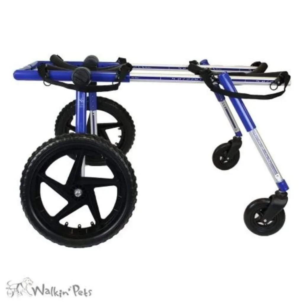 Walkin’ Wheels Full Support/4-Wheel Quad Wheelchair, LARGE