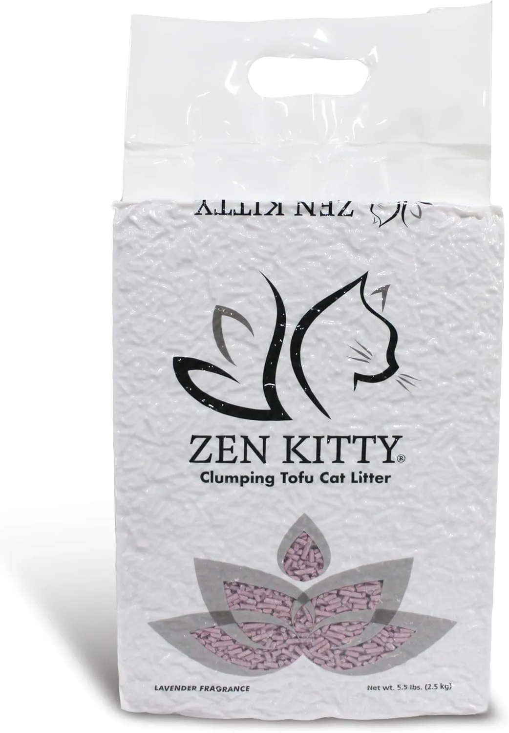 ZenKitty Clumping Tofu Cat Litter Lavender Fragrance, Purple (20030)